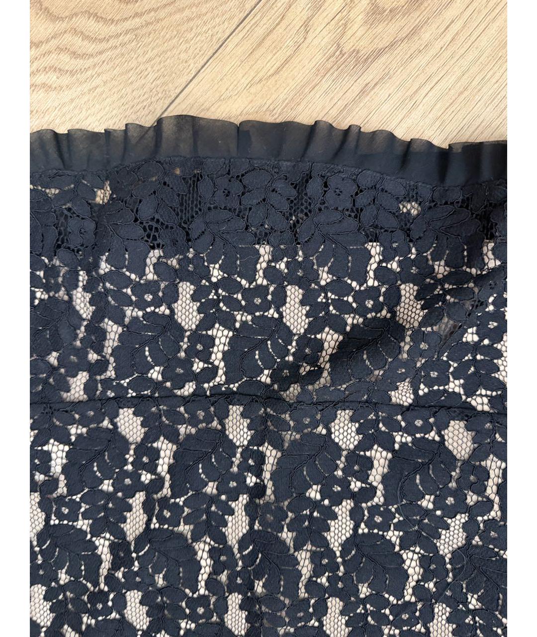 RED VALENTINO Черное повседневное платье, фото 2