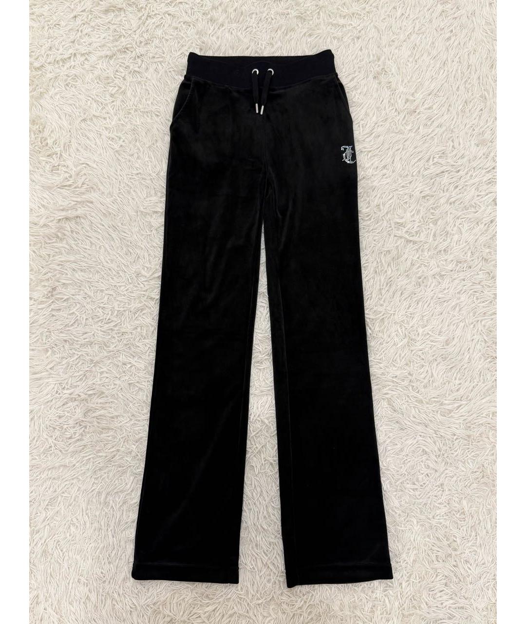 JUICY COUTURE Черный велюровый спортивные костюмы, фото 6
