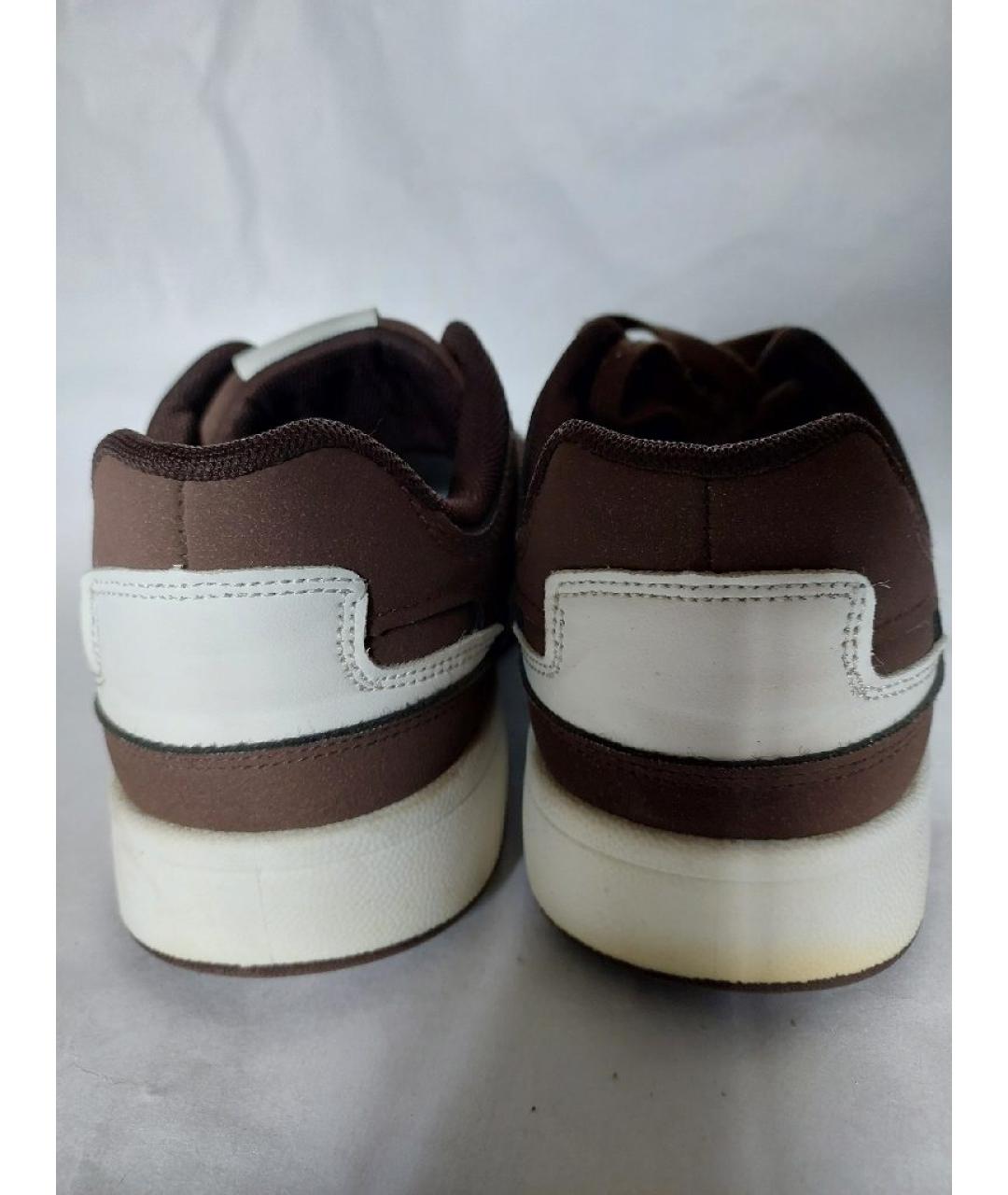 ADIDAS Коричневые замшевые кроссовки, фото 4