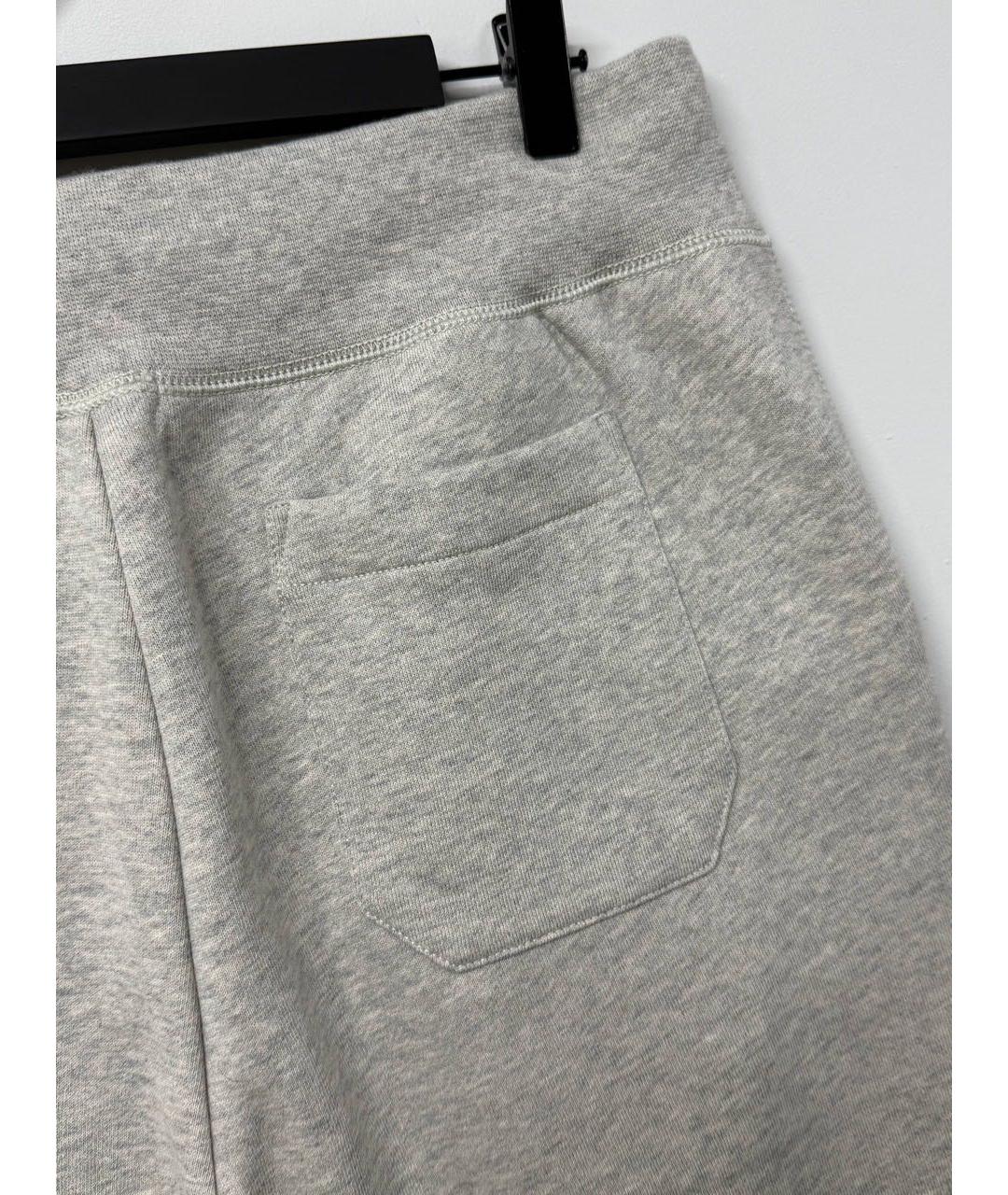 POLO RALPH LAUREN Серые хлопковые повседневные брюки, фото 3