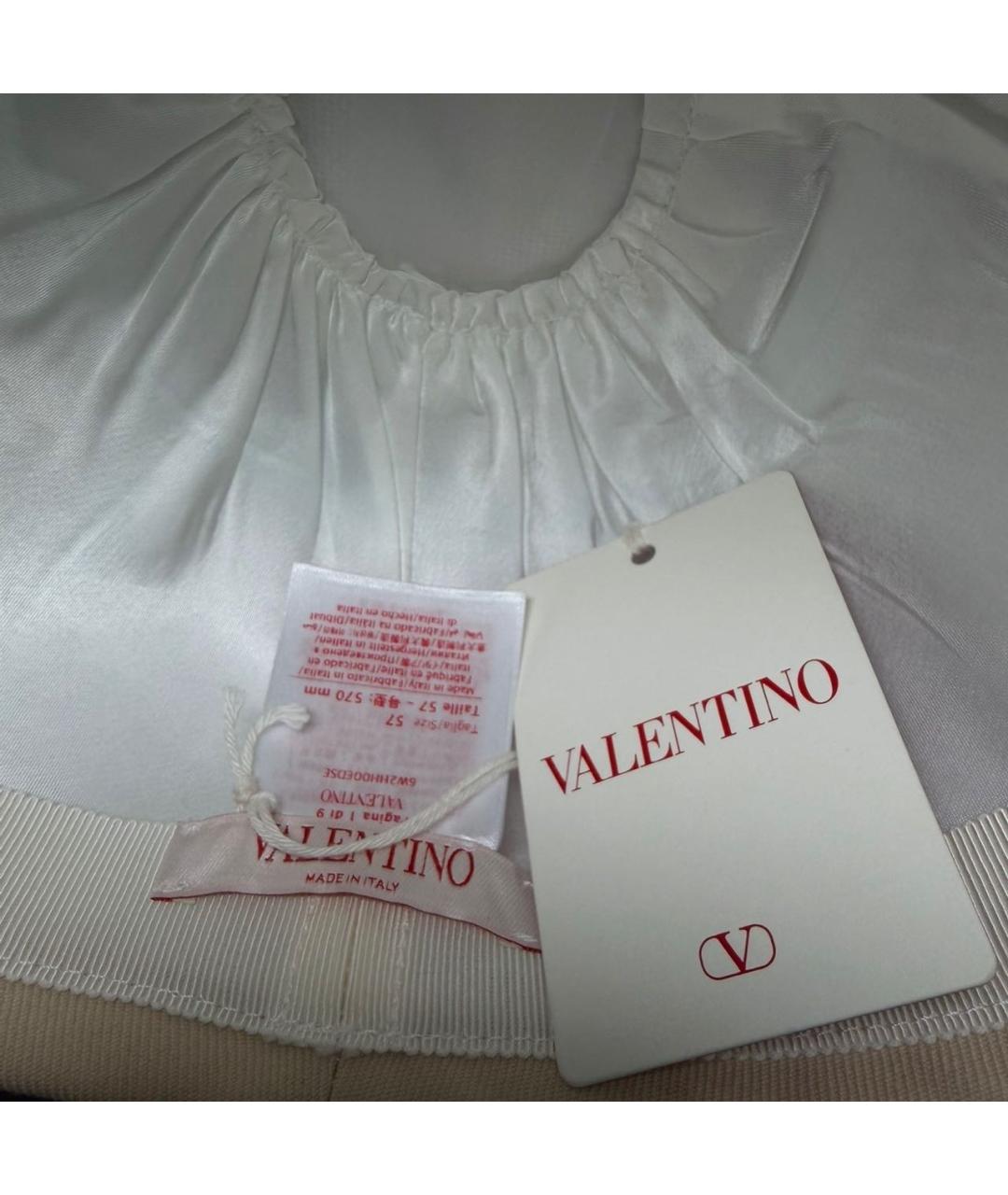 VALENTINO Бежевая шерстяная шапка, фото 3