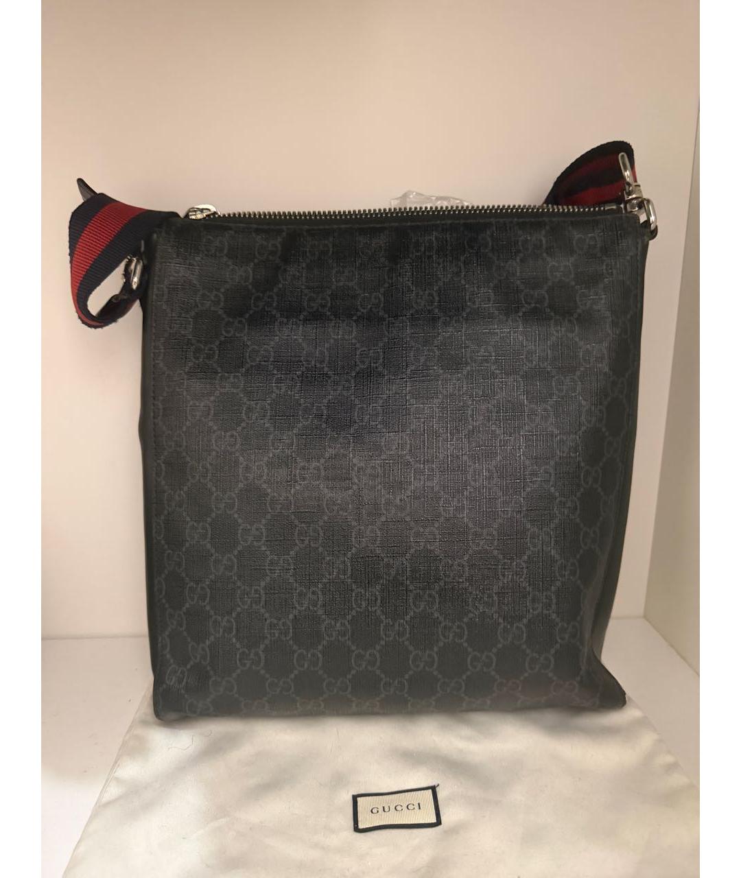 GUCCI Черная сумка на плечо, фото 3