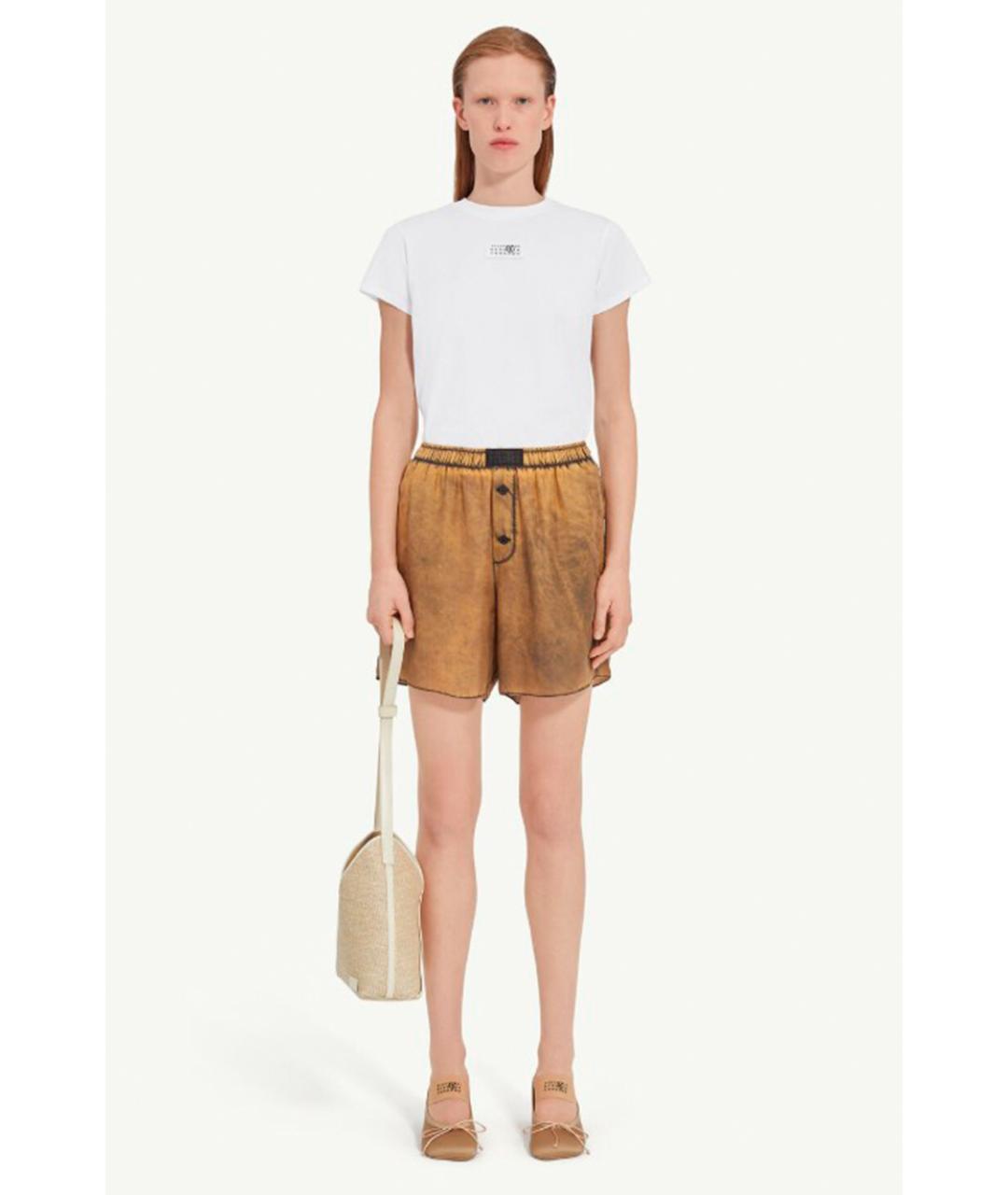 MM6 MAISON MARGIELA Белая футболка, фото 4