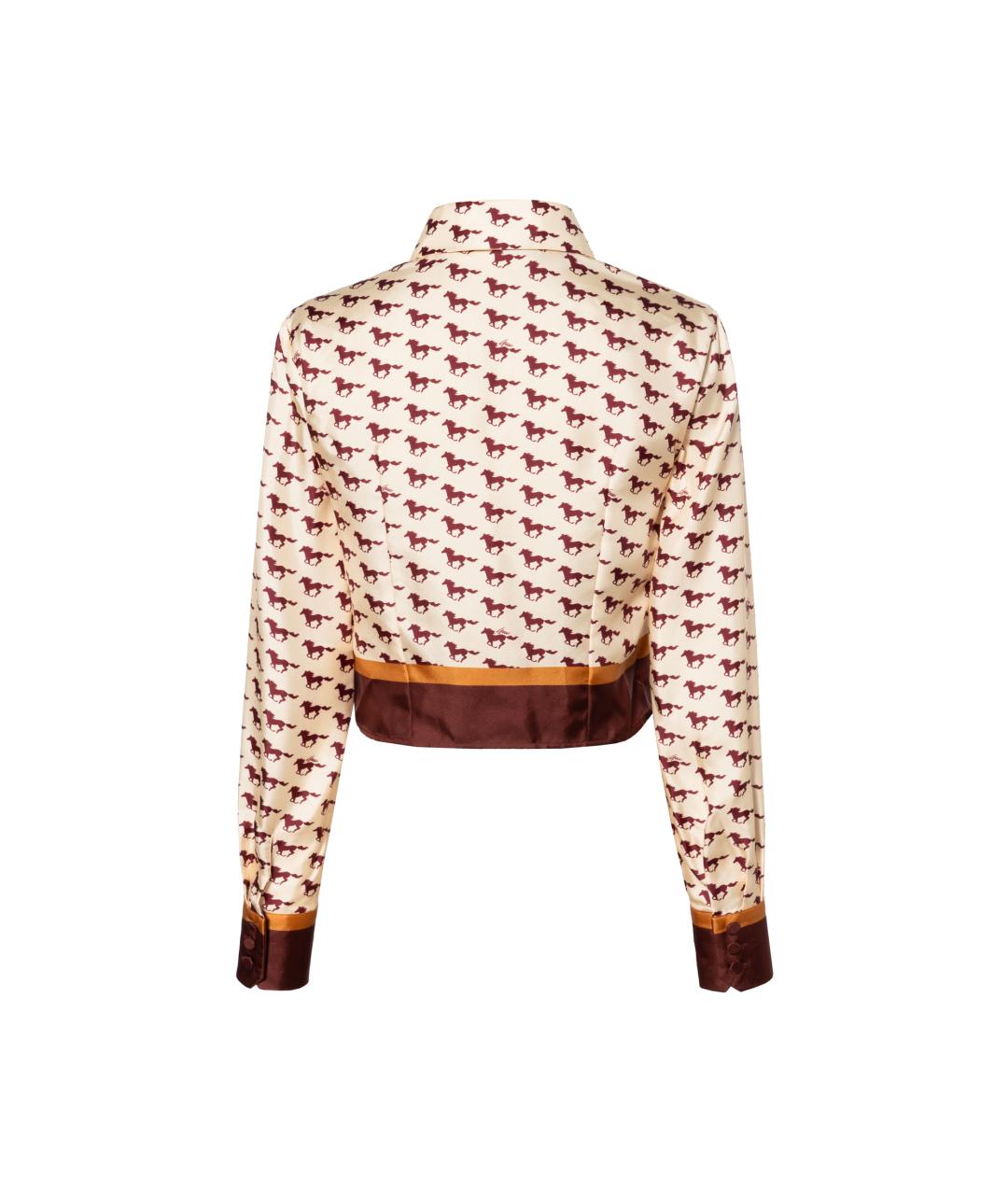 GUCCI Бежевая рубашка, фото 3