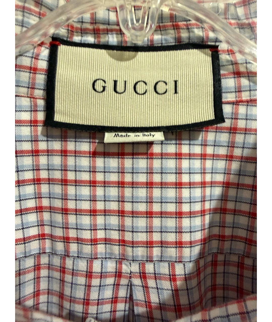 GUCCI Мульти хлопковая рубашка, фото 3