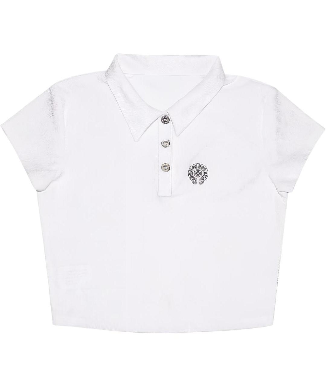 CHROME HEARTS Белая футболка, фото 1