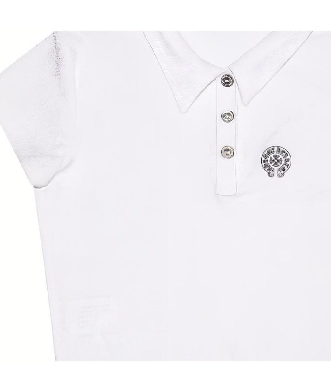 CHROME HEARTS Белая футболка, фото 4