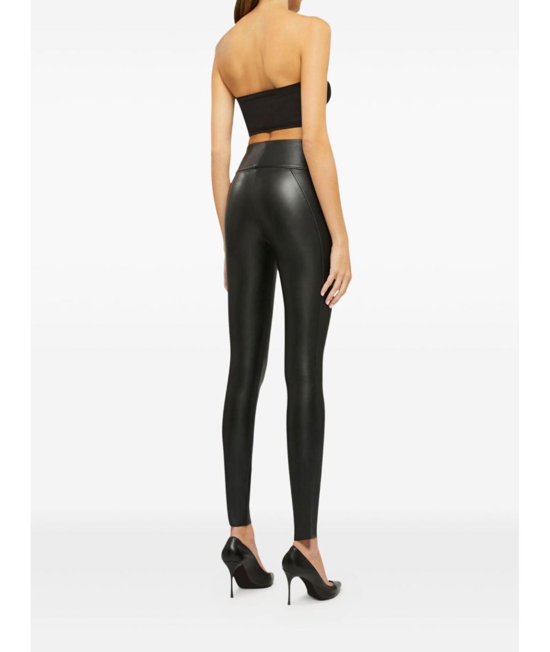 WOLFORD Черные синтетические леггинсы и велосипедки, фото 5