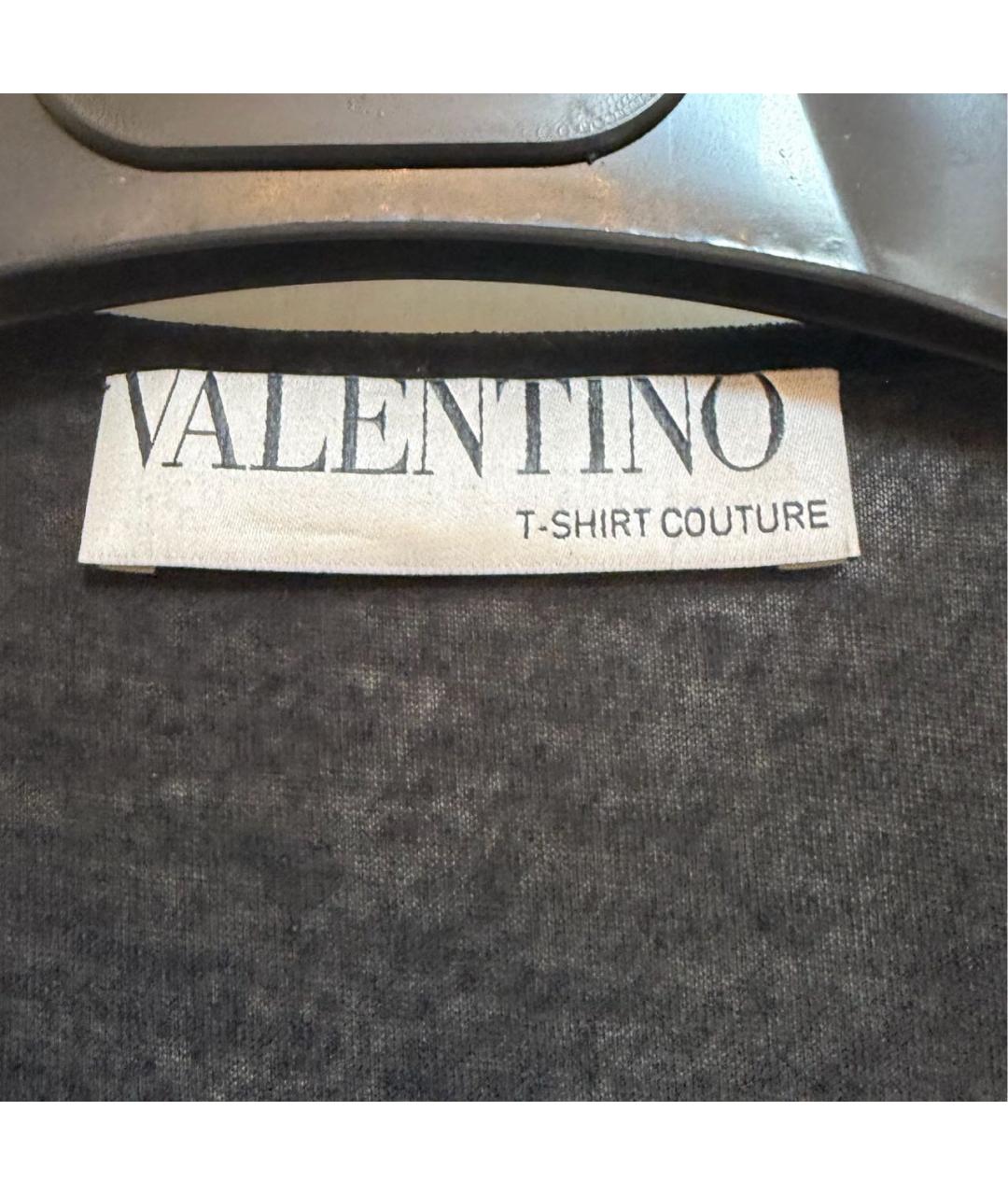 VALENTINO Черная футболка, фото 5