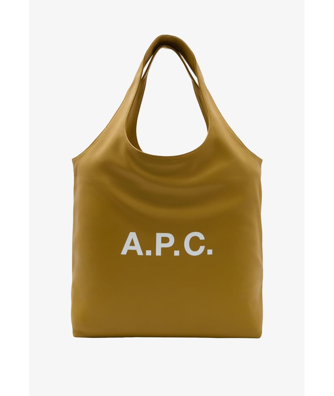 A.P.C. Сумка тоут из искусственной кожи, фото 5