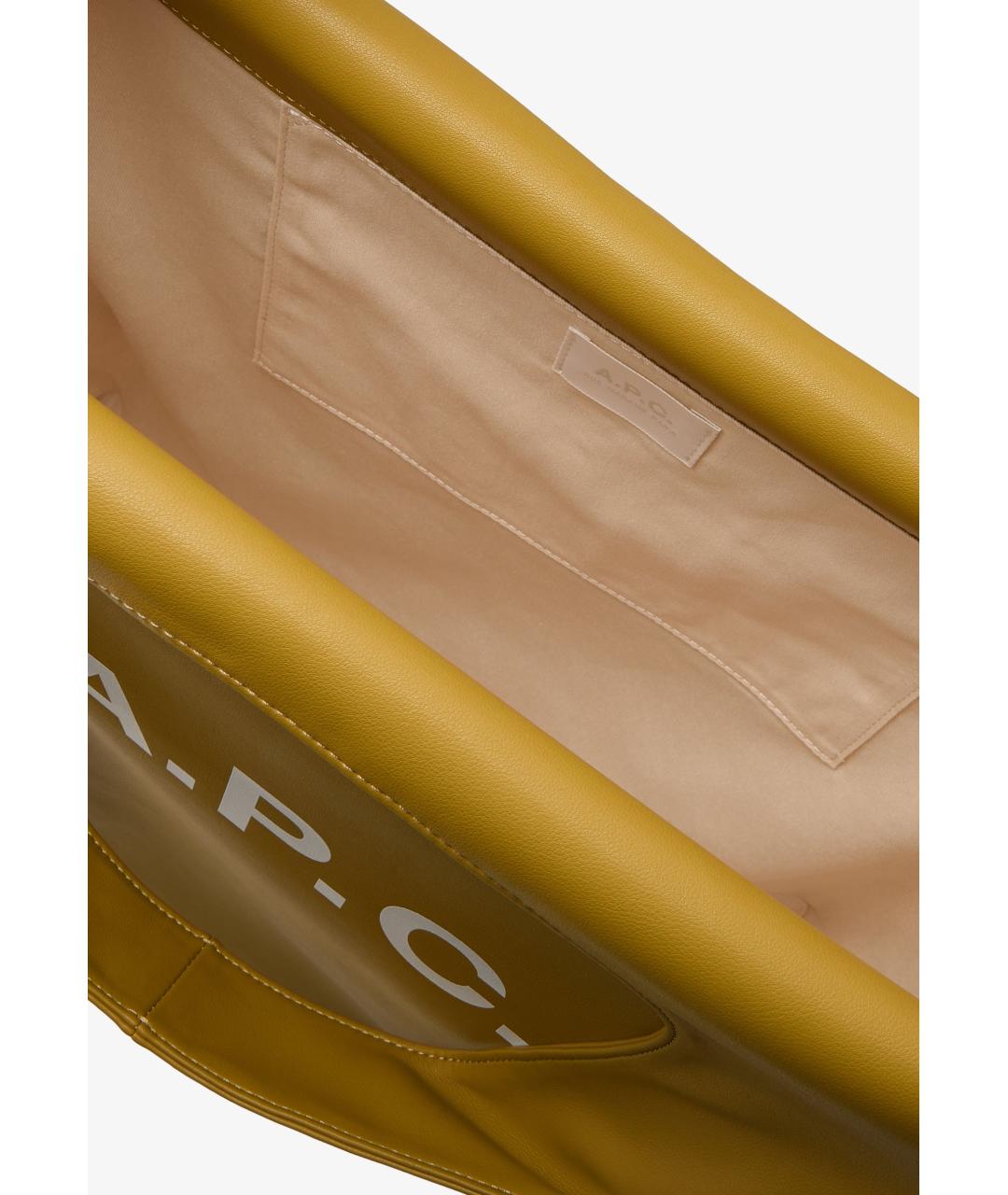 A.P.C. Сумка тоут из искусственной кожи, фото 4