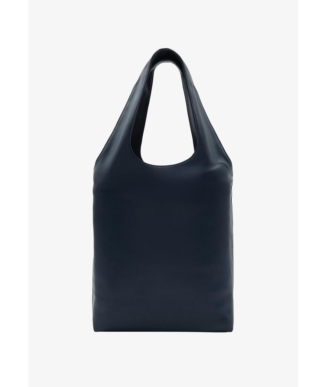 A.P.C. Синяя сумка тоут из искусственной кожи, фото 2