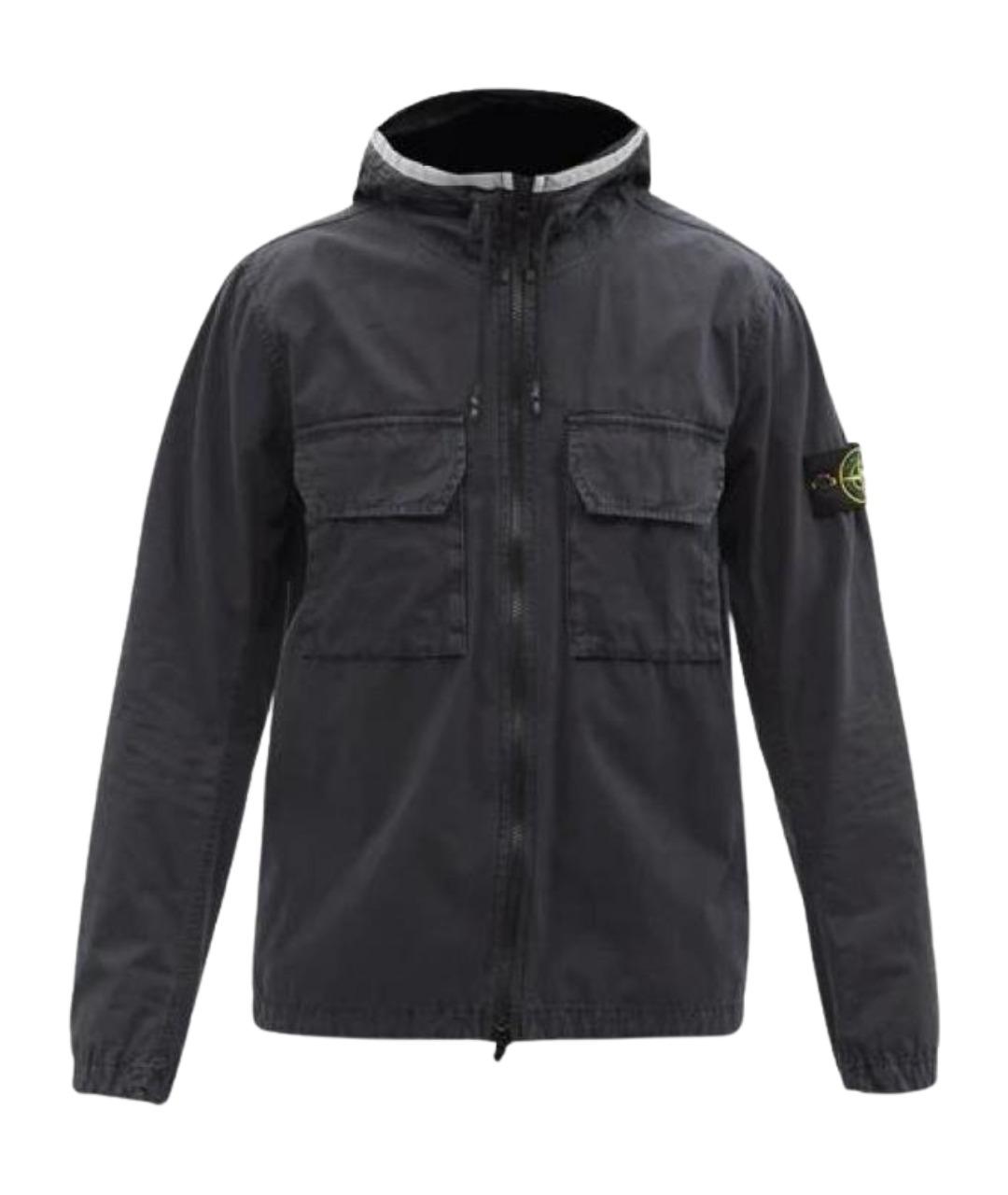 STONE ISLAND Черная куртка, фото 1