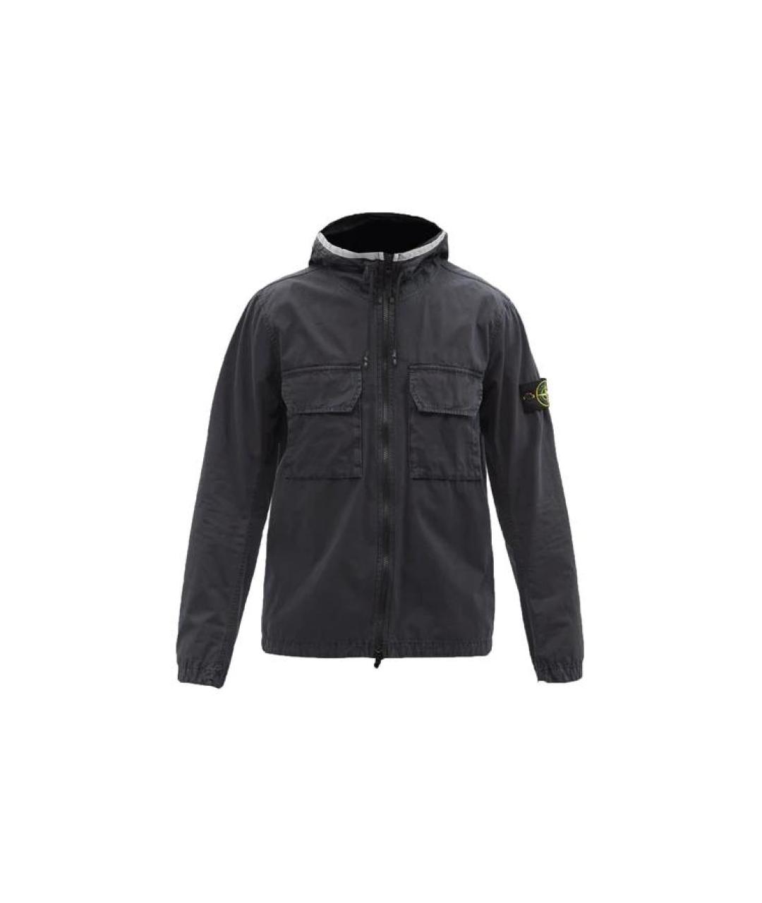 STONE ISLAND Черная куртка, фото 6