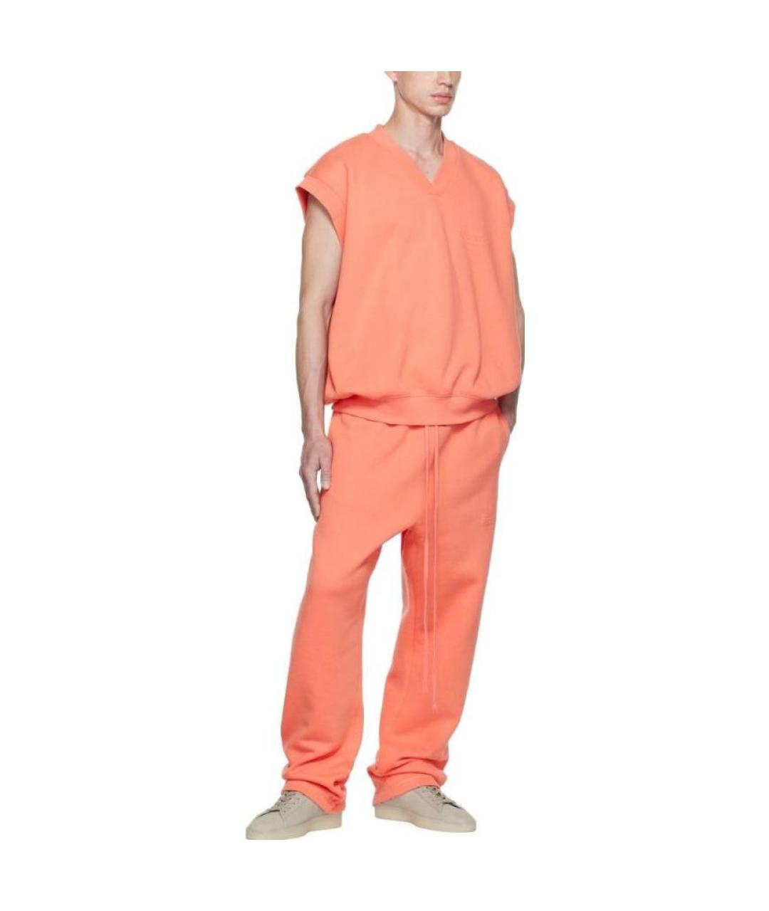 FEAR OF GOD ESSENTIALS Коралловая жилетка, фото 3