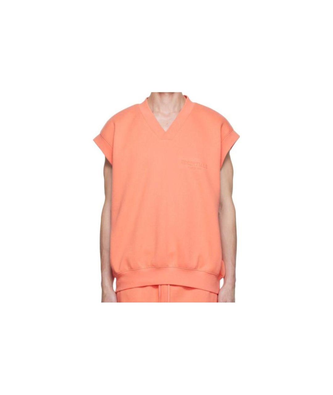 FEAR OF GOD ESSENTIALS Коралловая жилетка, фото 2