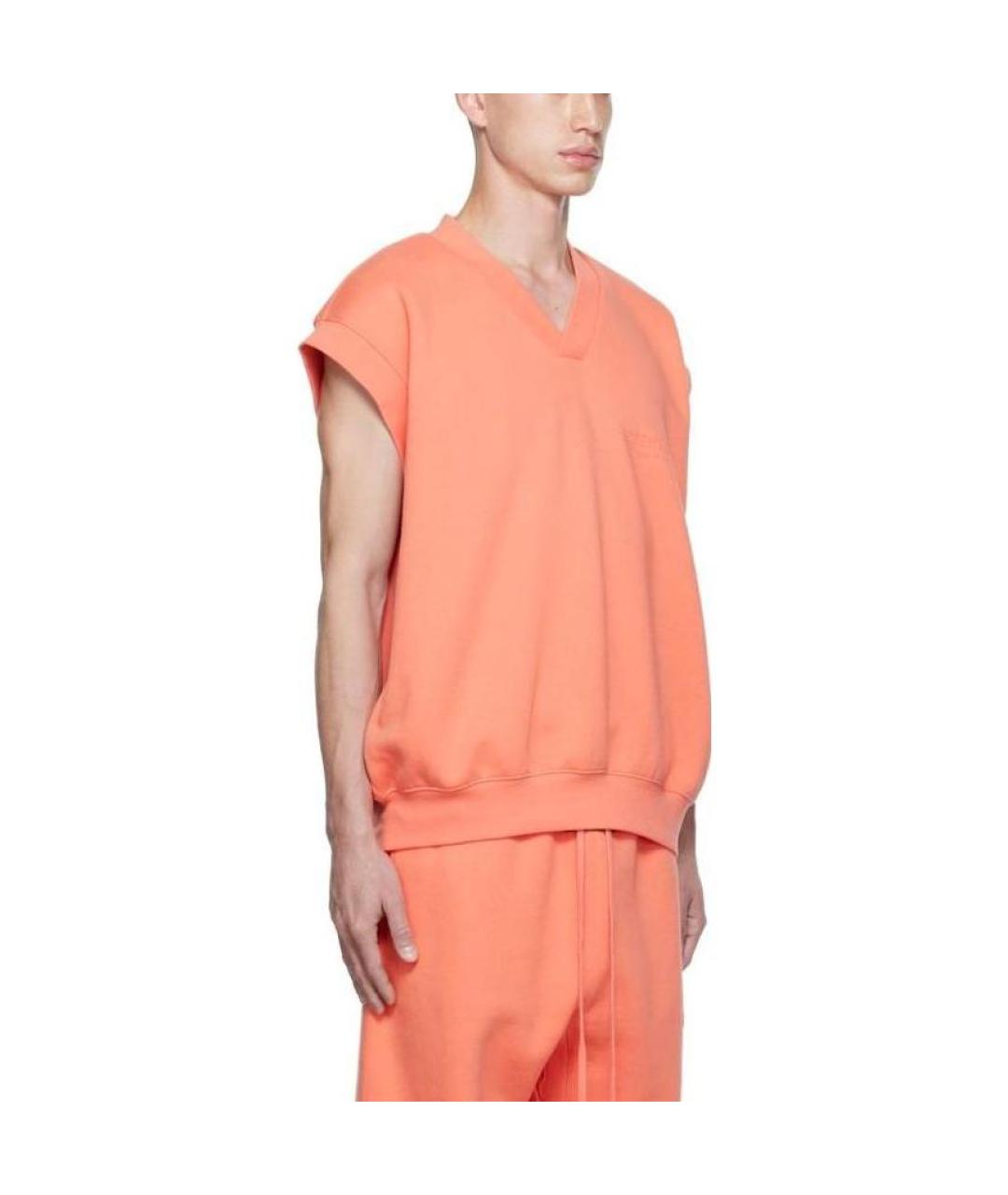 FEAR OF GOD ESSENTIALS Коралловая жилетка, фото 5