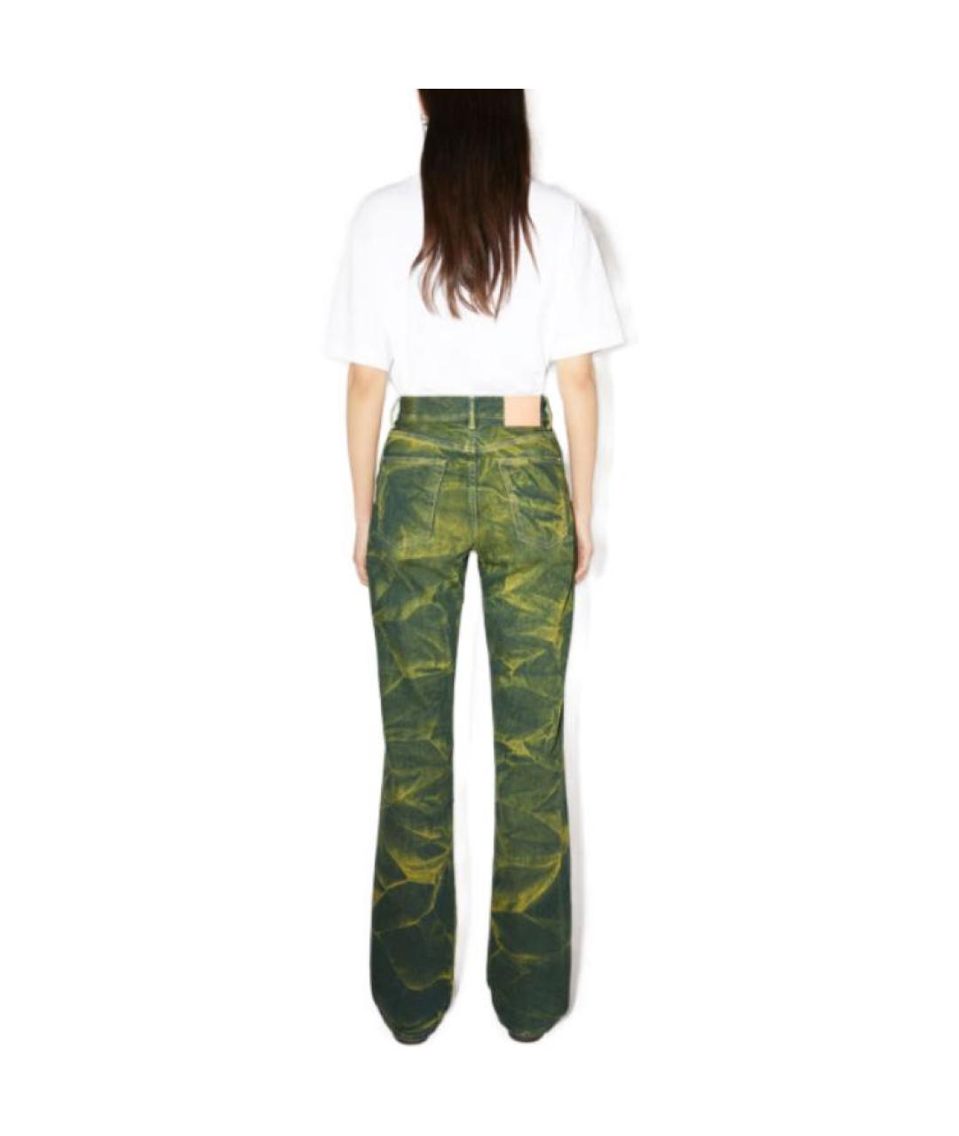 ACNE STUDIOS Мульти хлопковые прямые джинсы, фото 3
