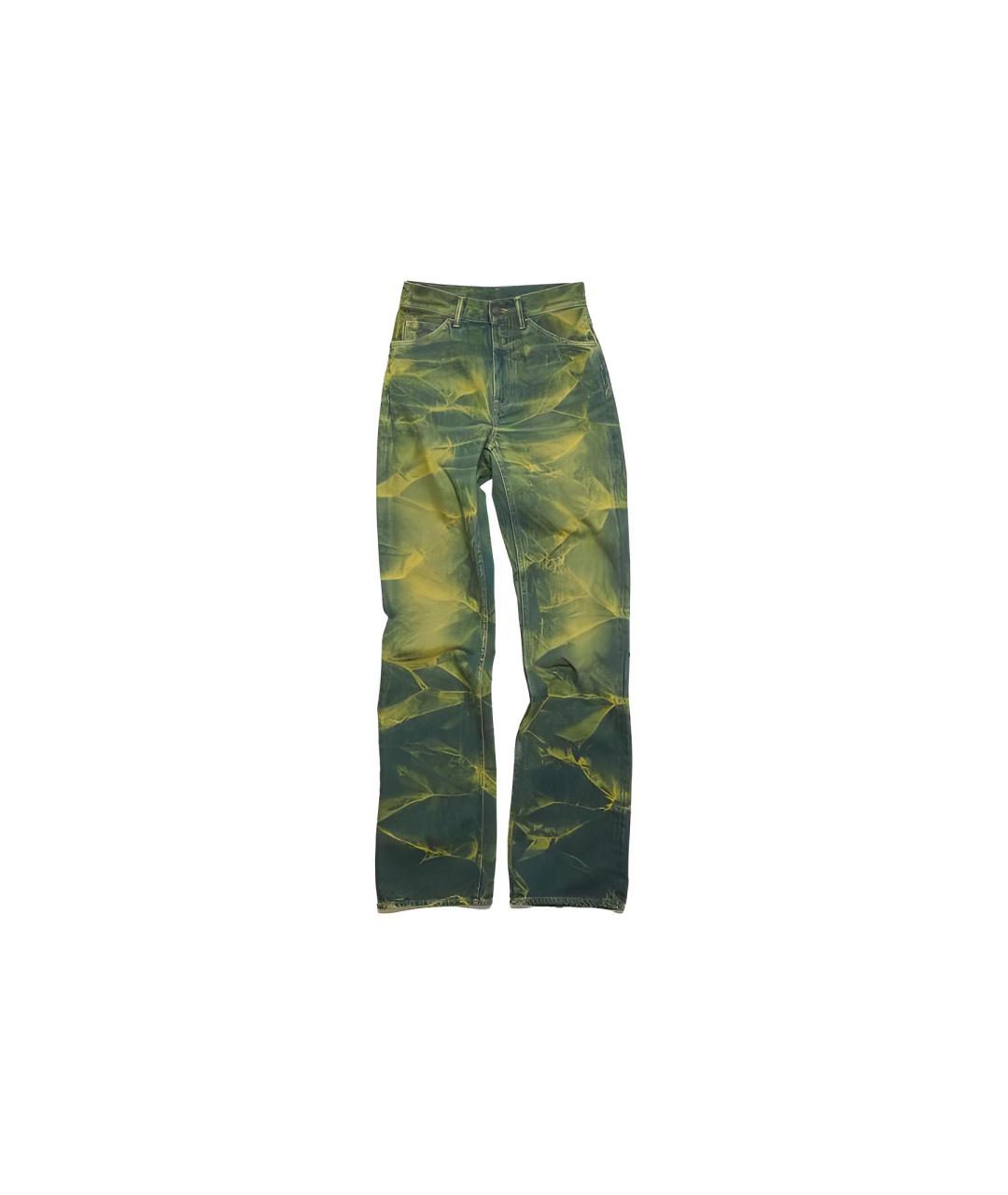 ACNE STUDIOS Мульти хлопковые прямые джинсы, фото 6