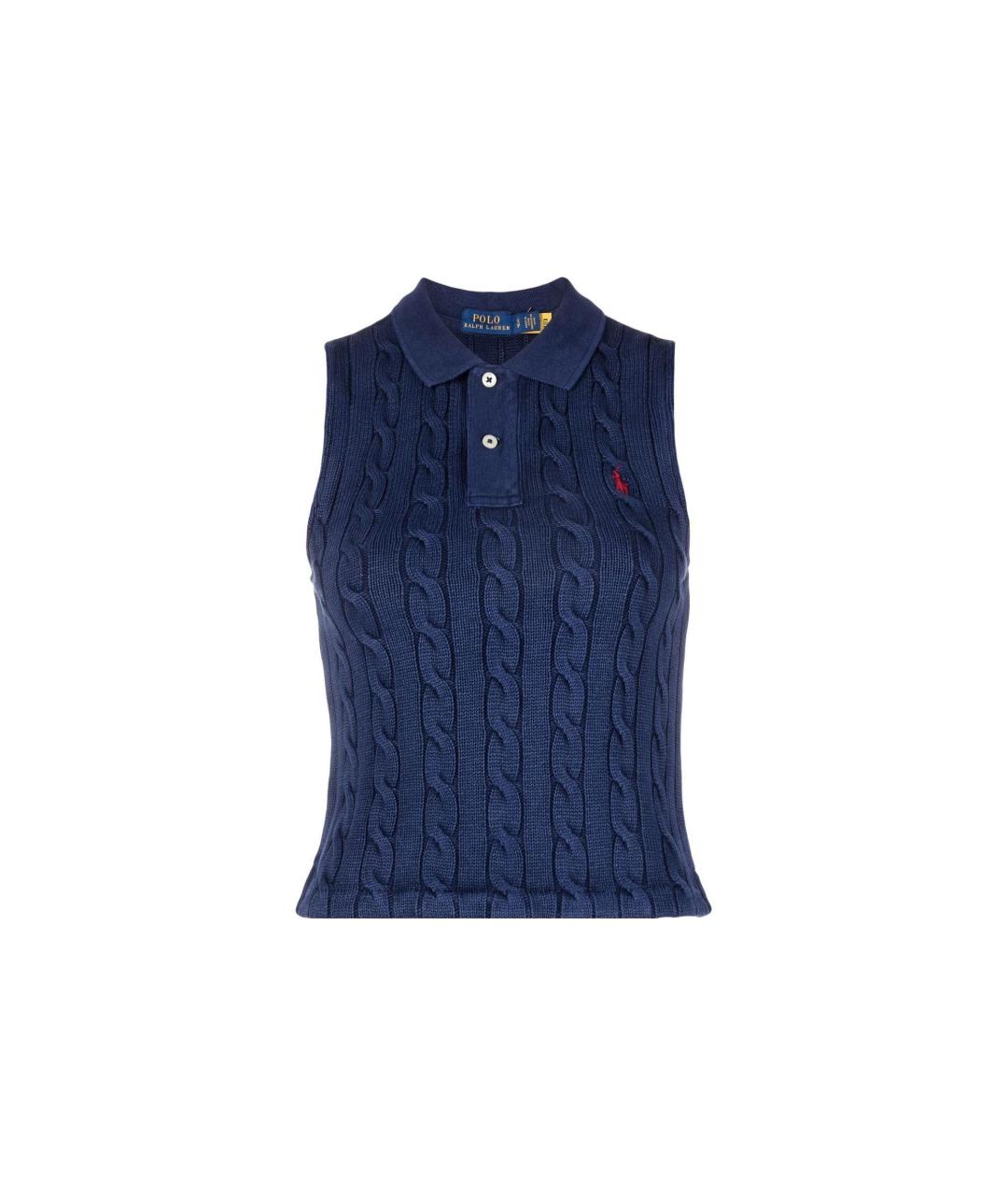 POLO RALPH LAUREN Темно-синяя жилетка, фото 6