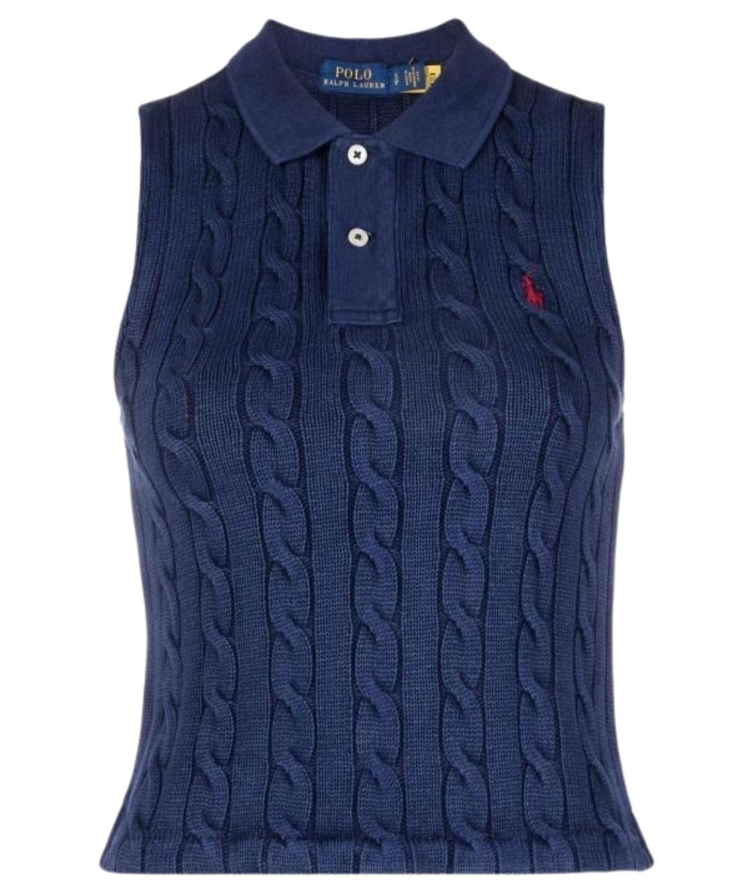 POLO RALPH LAUREN Темно-синяя жилетка, фото 1