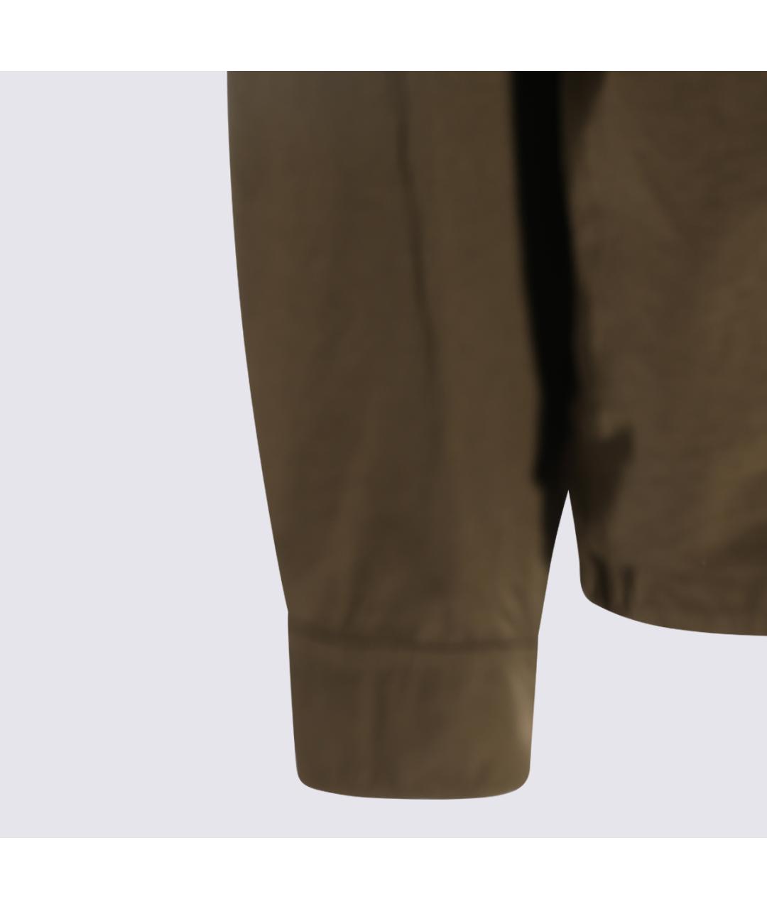 CP COMPANY Зеленая хлопковая куртка, фото 4