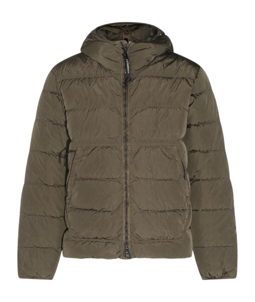 CP COMPANY Зеленая полиамидовая куртка, фото 1
