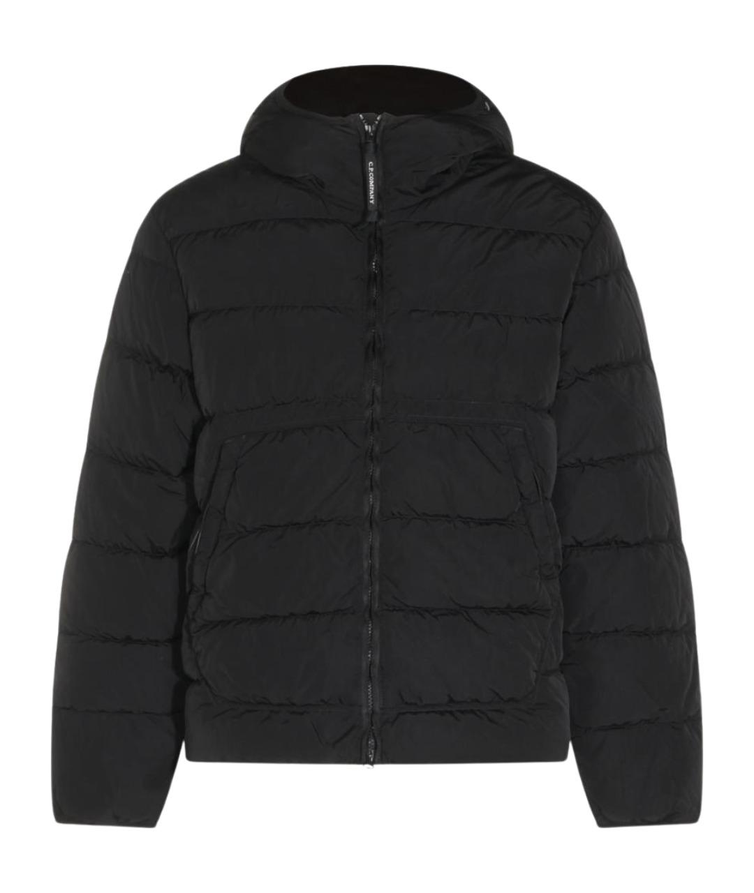 CP COMPANY Черная полиамидовая куртка, фото 1