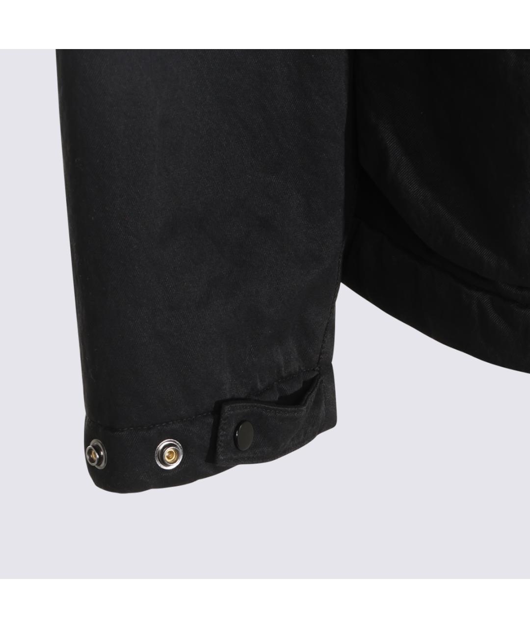 CP COMPANY Черная полиамидовая куртка, фото 4
