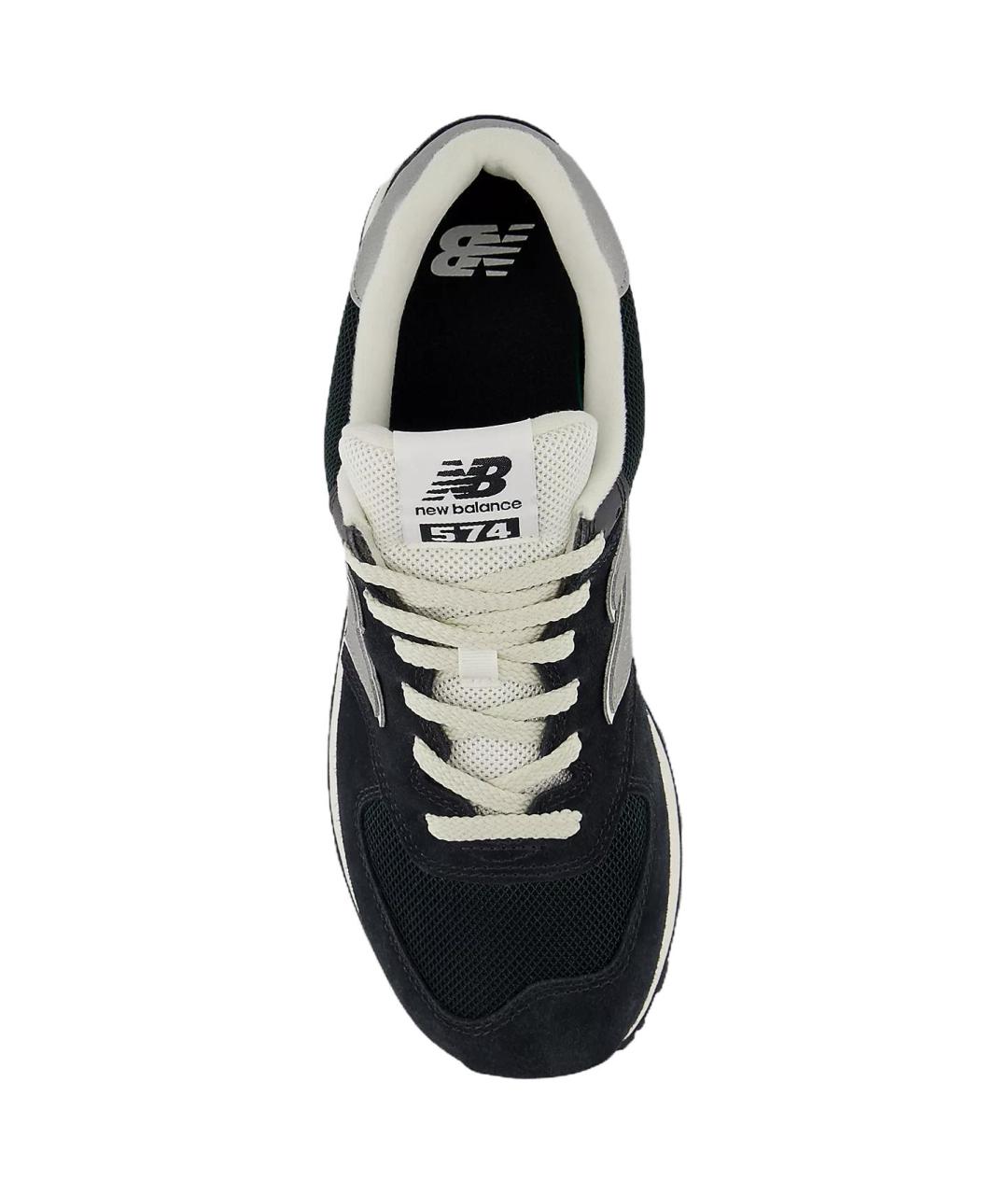 NEW BALANCE Черные замшевые кроссовки, фото 3
