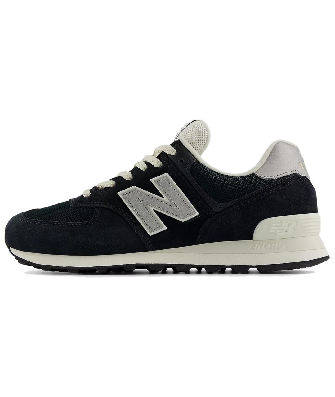 NEW BALANCE Черные замшевые кроссовки, фото 2