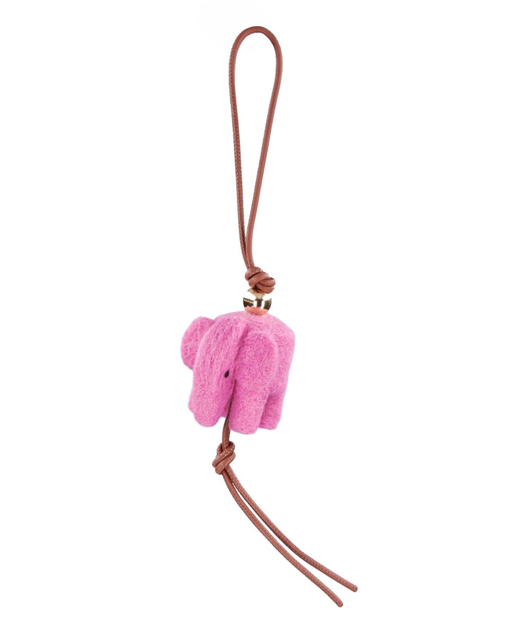 LOEWE Розовый брелок, фото 3