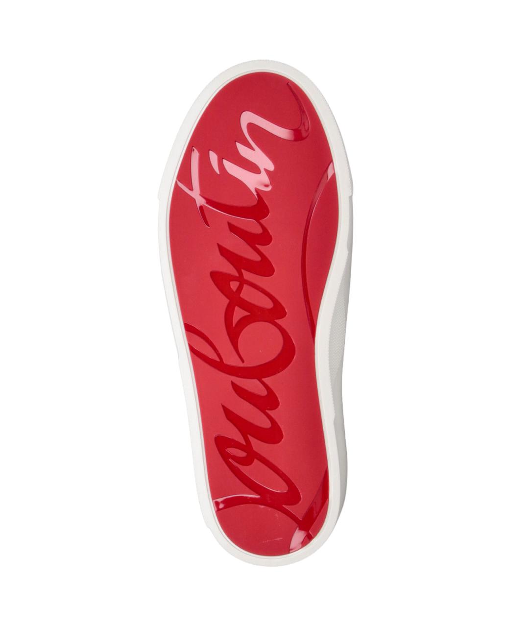 CHRISTIAN LOUBOUTIN Черные низкие кроссовки / кеды, фото 5