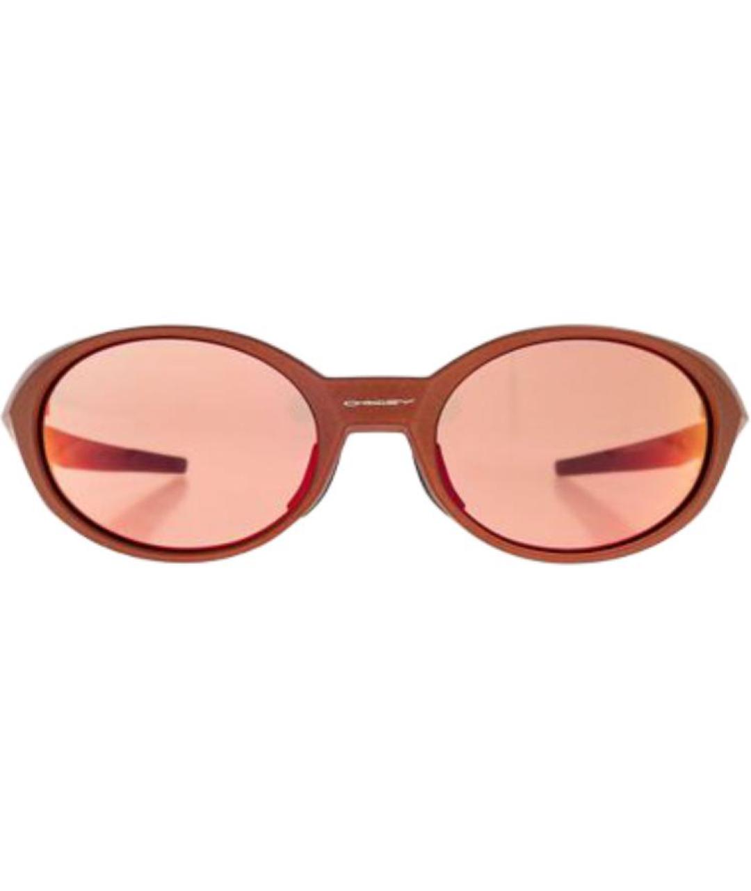 OAKLEY Оранжевые пластиковые солнцезащитные очки, фото 1