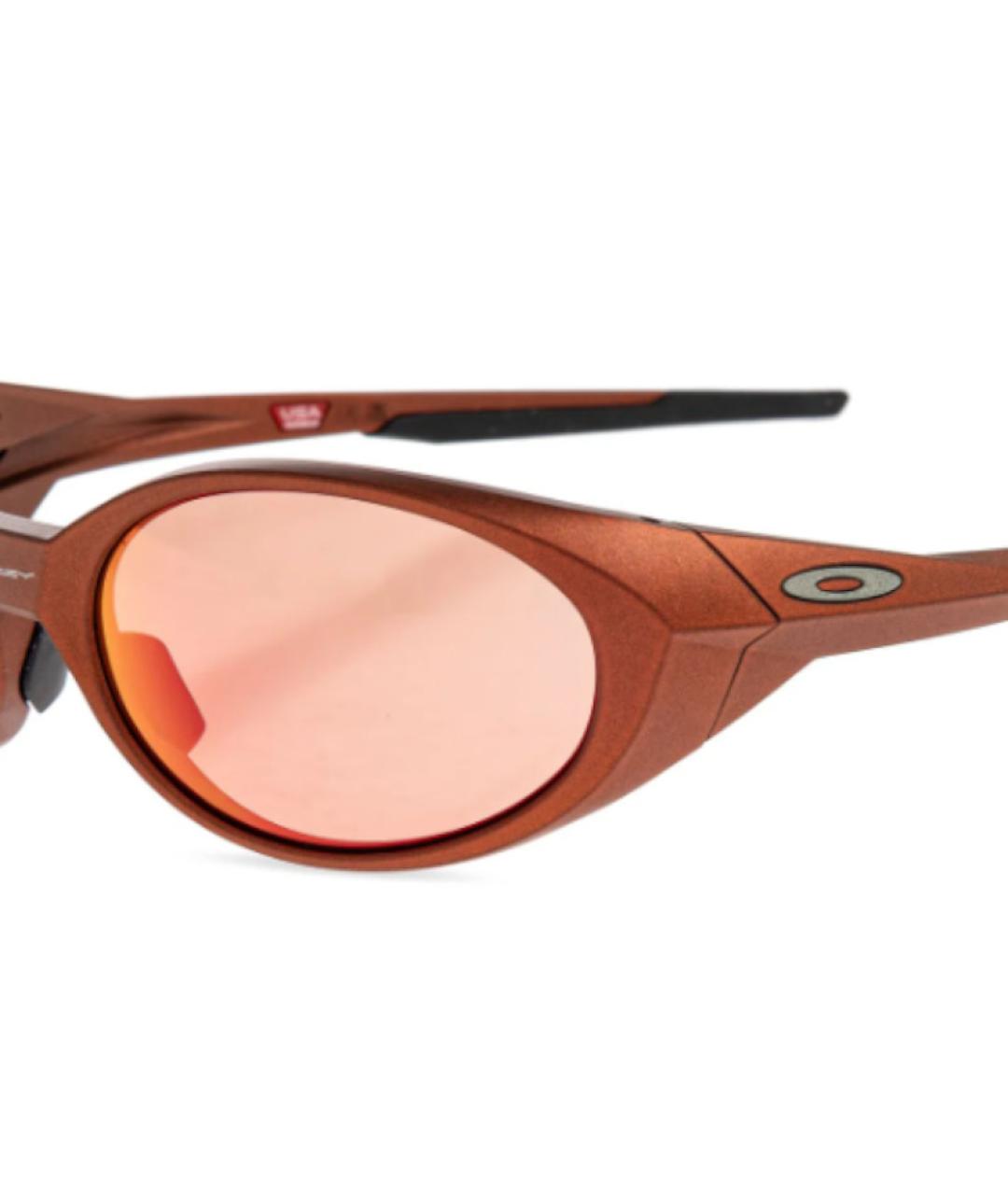 OAKLEY Оранжевые пластиковые солнцезащитные очки, фото 2