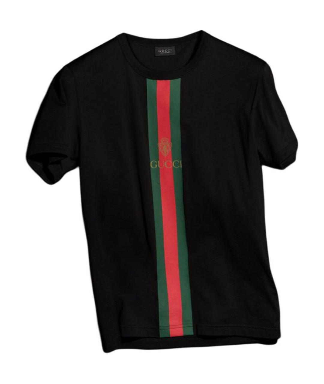 GUCCI Черная футболка, фото 3