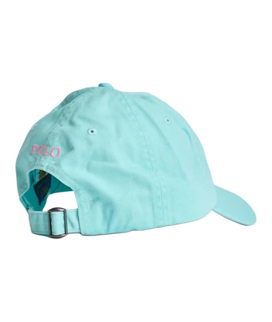 POLO RALPH LAUREN Голубая кепка/бейсболка, фото 3