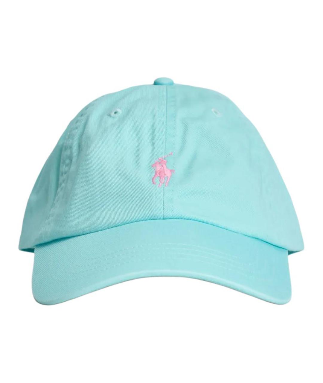 POLO RALPH LAUREN Голубая кепка/бейсболка, фото 2