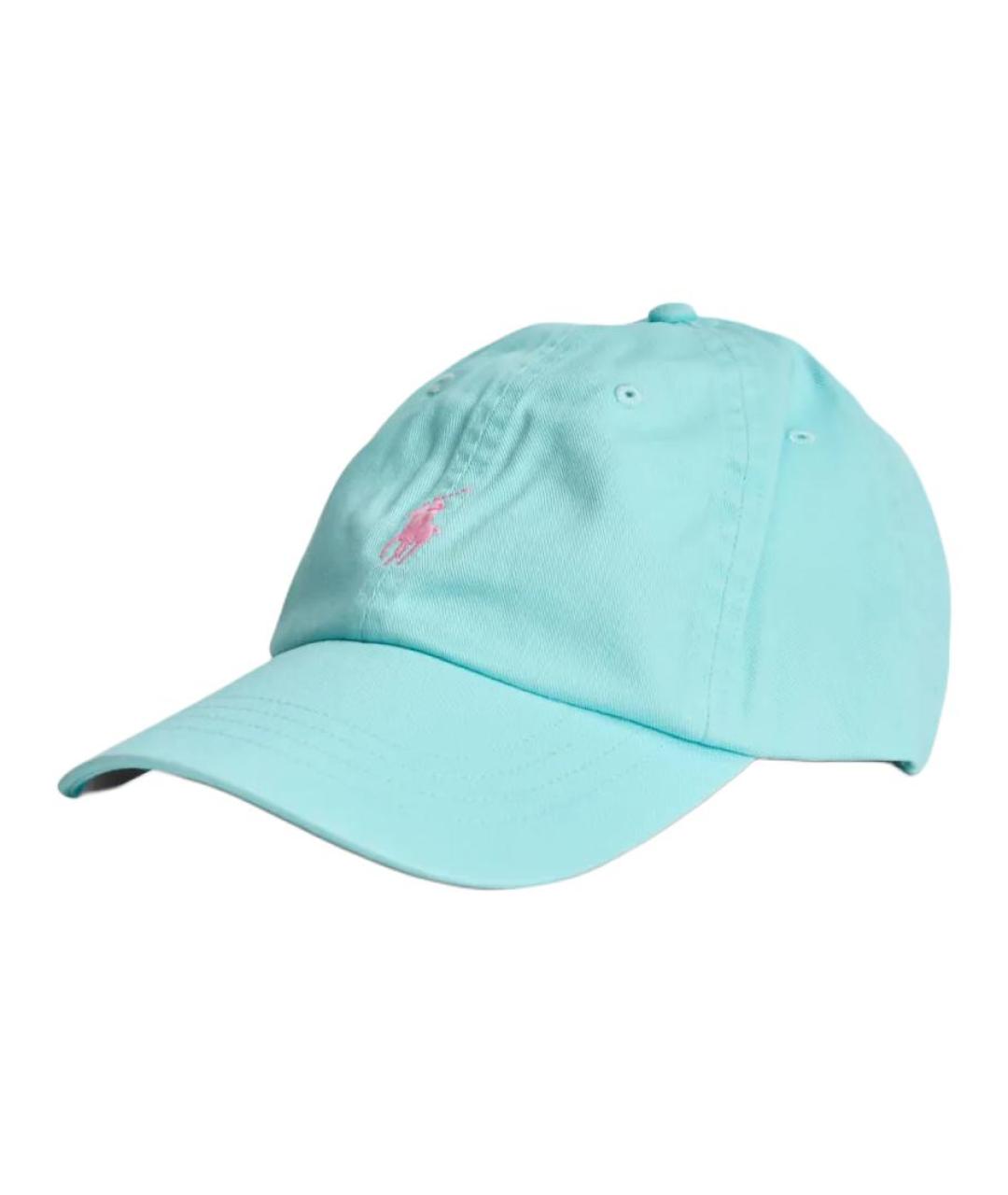 POLO RALPH LAUREN Голубая кепка/бейсболка, фото 1
