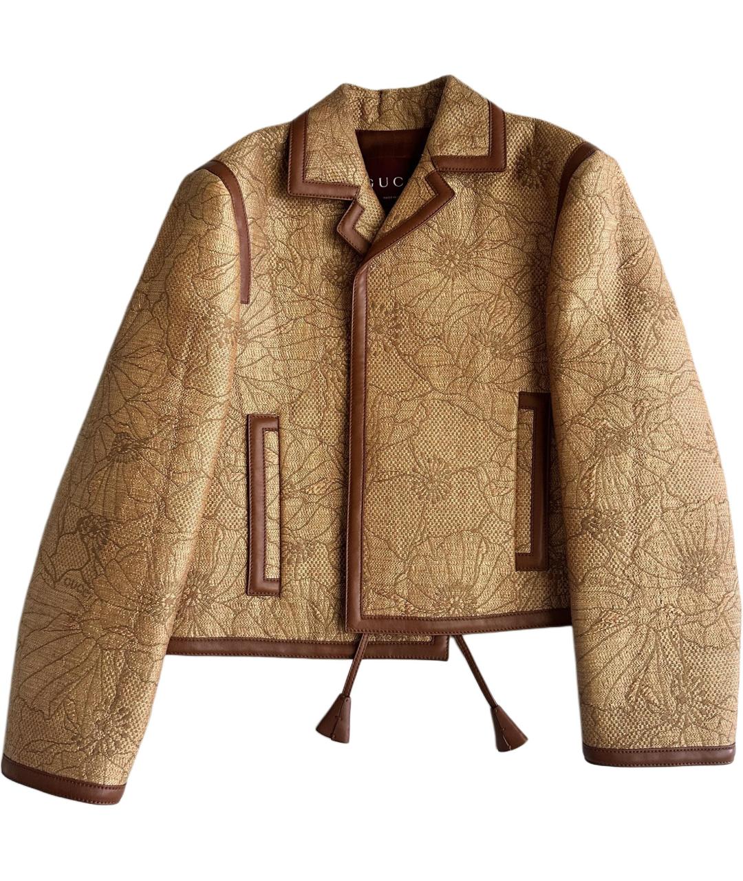GUCCI Коричневая куртка, фото 1