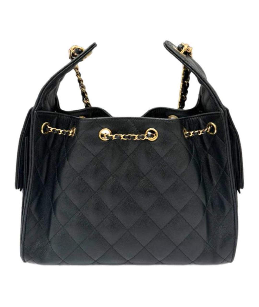 CHANEL Черная сумка через плечо, фото 2