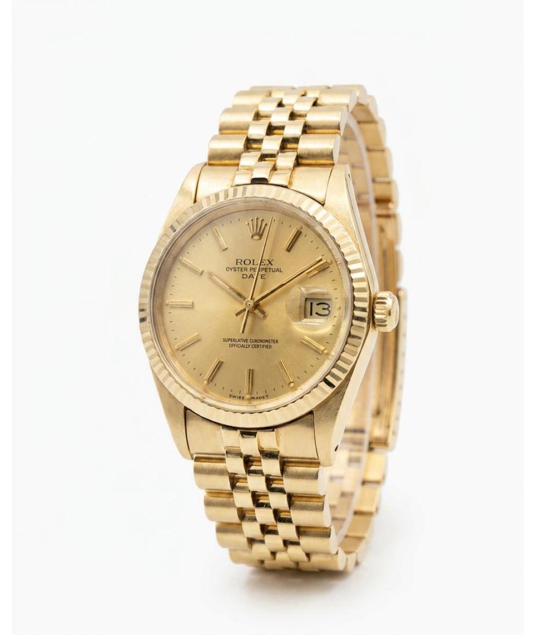 ROLEX Золотые часы из желтого золота, фото 4