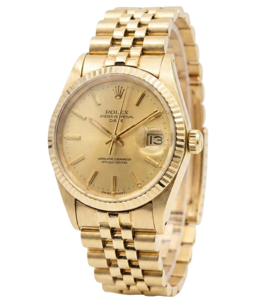 ROLEX Золотые часы из желтого золота, фото 1