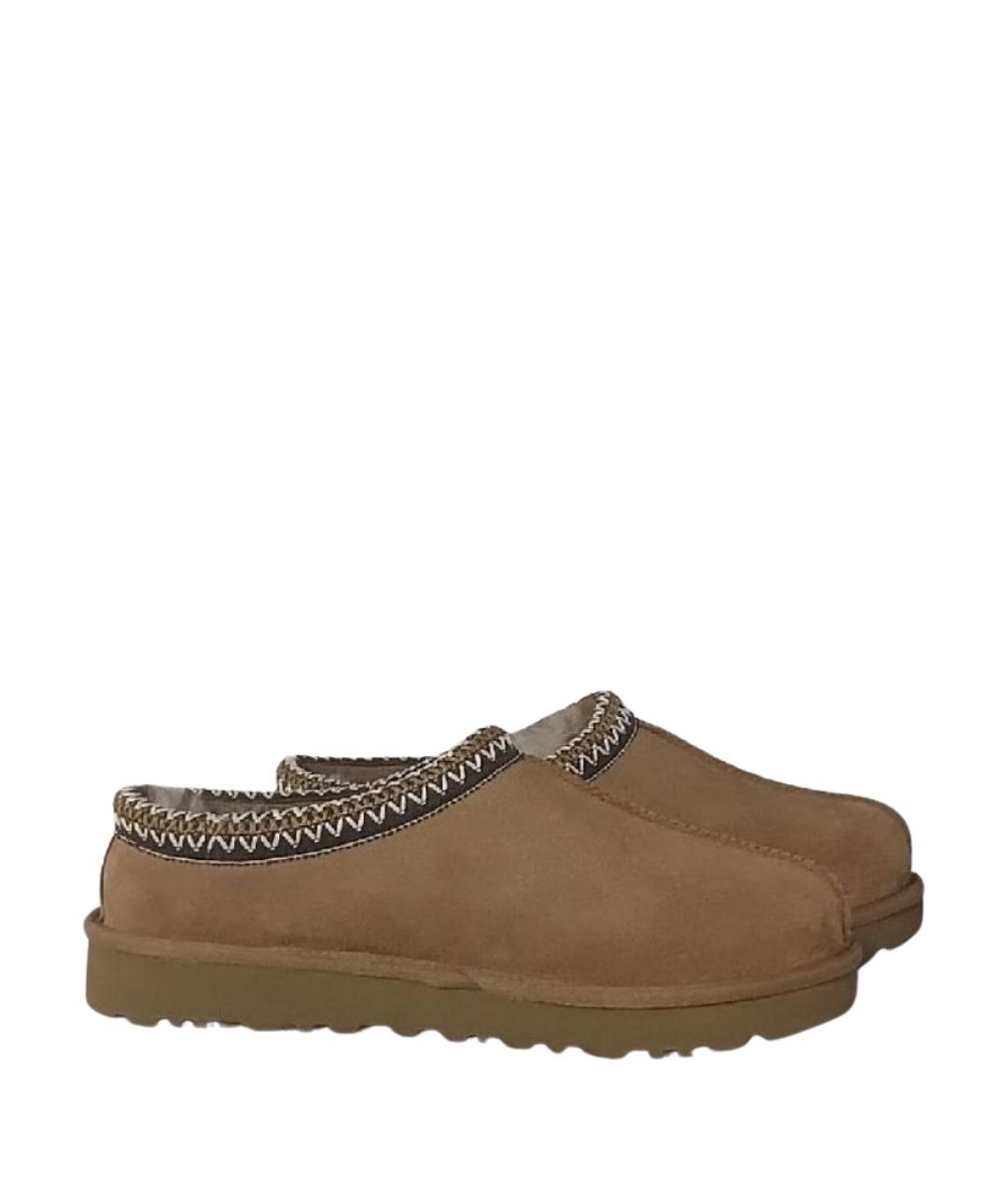 UGG Коричневые замшевые мюли, фото 1