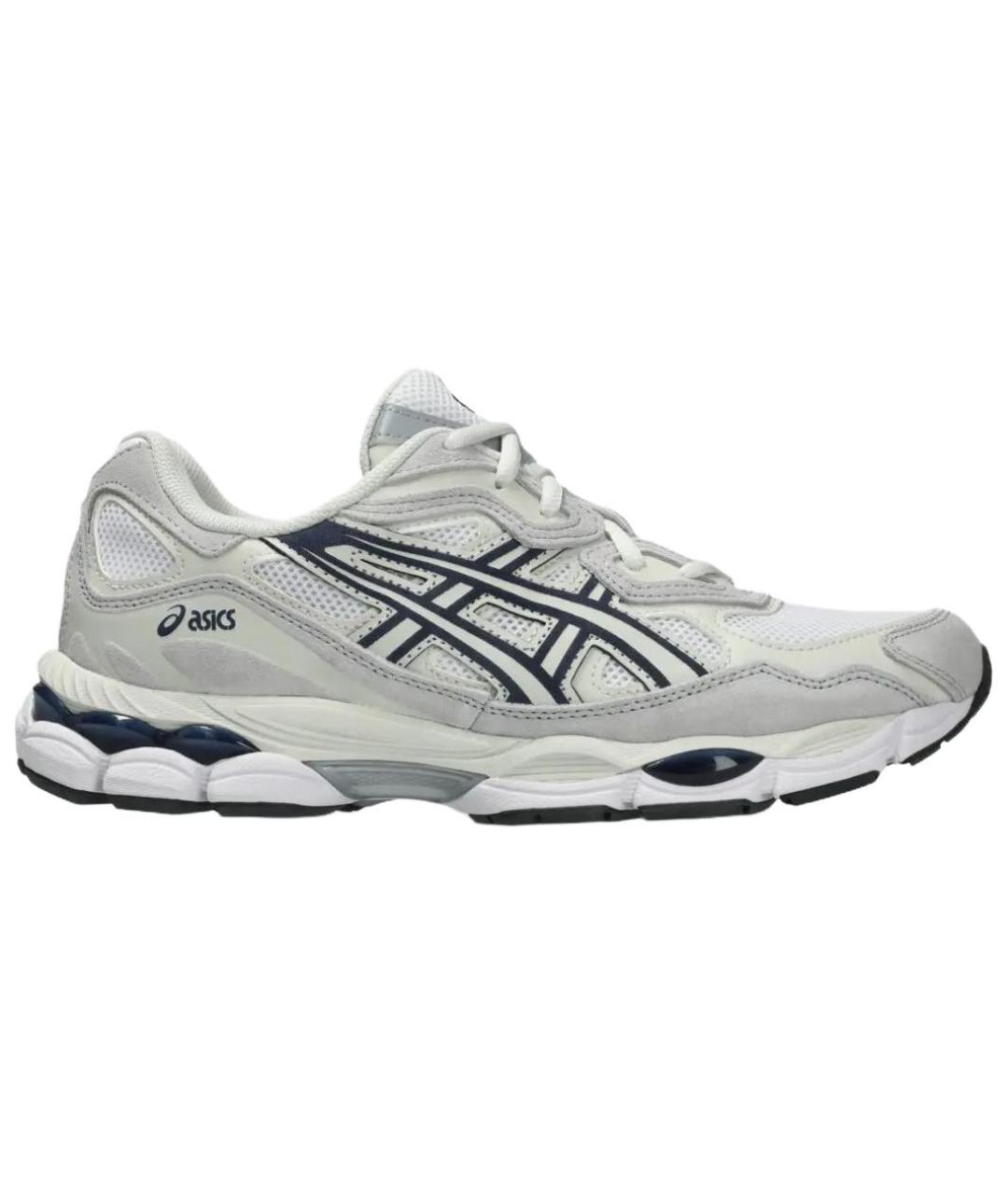 ASICS Белые синтетические кроссовки, фото 8