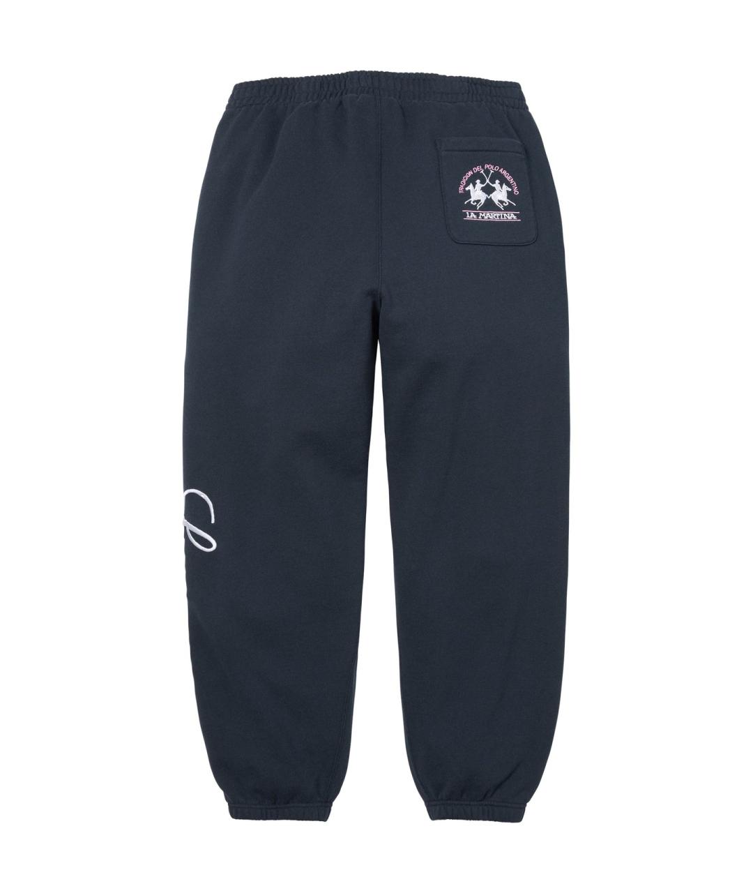 SUPREME Темно-синие спортивные брюки и шорты, фото 2