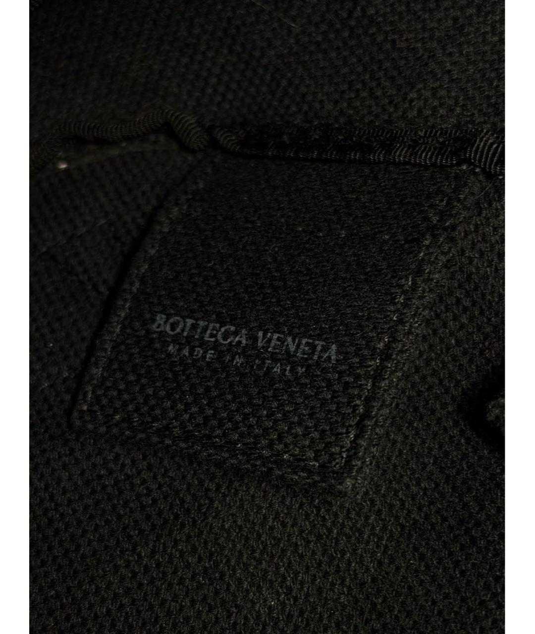 BOTTEGA VENETA Черная поясная сумка, фото 8