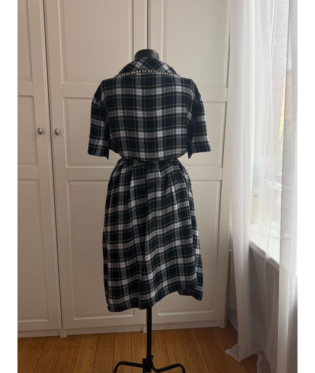 BOUTIQUE MOSCHINO Мульти вискозное повседневное платье, фото 5