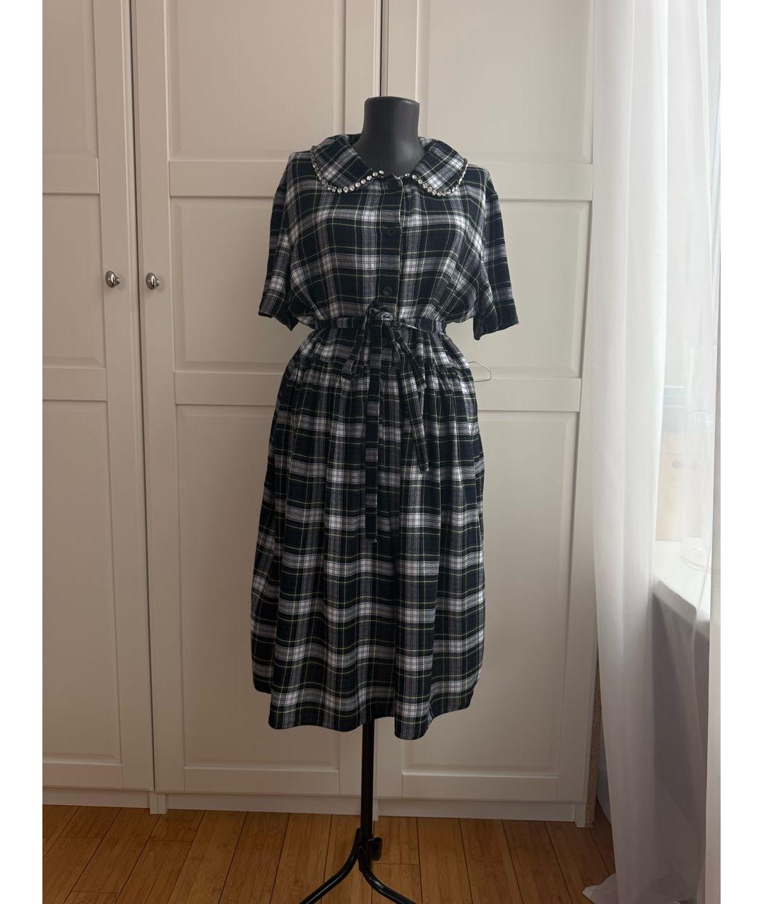 BOUTIQUE MOSCHINO Мульти вискозное повседневное платье, фото 9