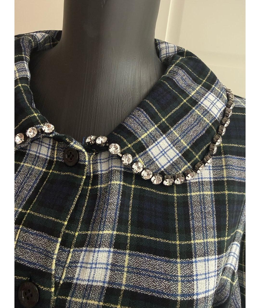 BOUTIQUE MOSCHINO Мульти вискозное повседневное платье, фото 3